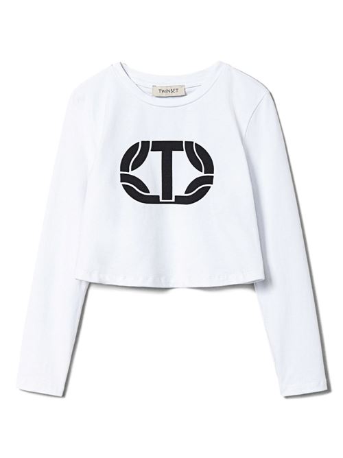 T-shirt bambina maniche lunghe TWINSET Kids | GJ203200526